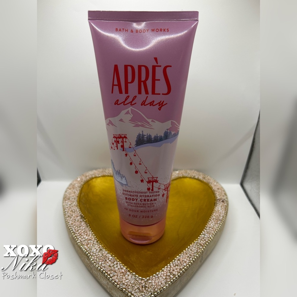 Bath & Body Works Après All Day Pink Body Cream Tube